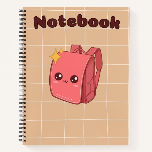 Carnet 🤎 Brown 🥨 🌷 🌸 💛 (Devant)