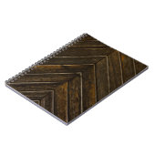 Carnet Brown cadre en bois (Côté gauche)