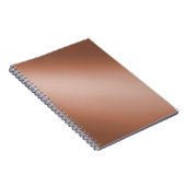 Carnet Brown Caramel clair de lune ombre effet (Côté Droit)