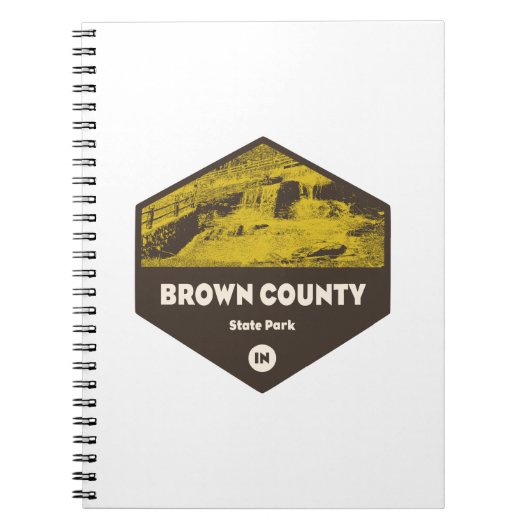 Carnet Brown County State Park Indiana (Devant)