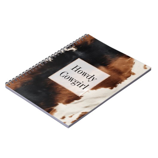 Carnet Brown Crème Noir Vache du Sud-Ouest (Côté gauche)