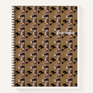 Carnet Brown de feuilles