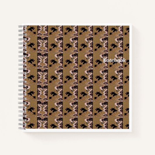 Carnet Brown de feuilles (Devant)