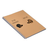 Carnet brown dog school notebook (Côté Droit)