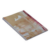 Carnet Brown et blanc abstrait (Côté Droit)