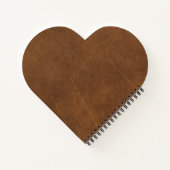 Carnet Brown leather (Dos)
