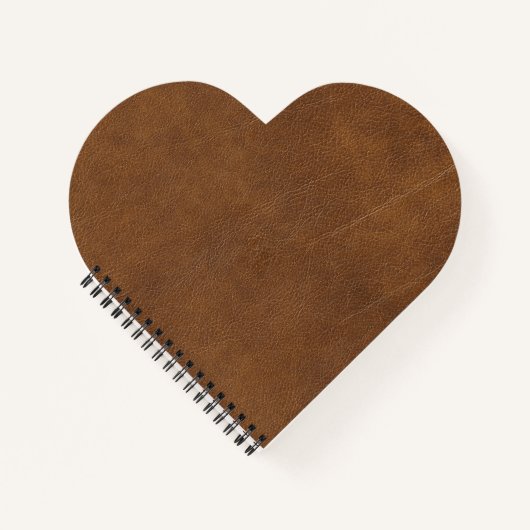 Carnet Brown leather (Devant)