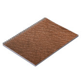 Carnet Brown leather (Côté gauche)