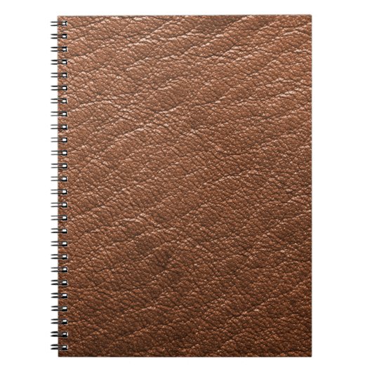 Carnet Brown leather (Devant)