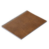 Carnet Brown leather (Côté gauche)