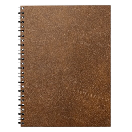 Carnet Brown leather (Devant)