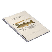 Carnet Brown Mountain Stream Fishing Log Photo Notebook (Côté Droit)