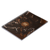 Carnet Brown, noir et gris (Côté gauche)