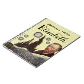 Carnet brown VanGogh unique name (Côté gauche)