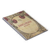 Carnet Brown Vintage classique Mariage (Côté Droit)