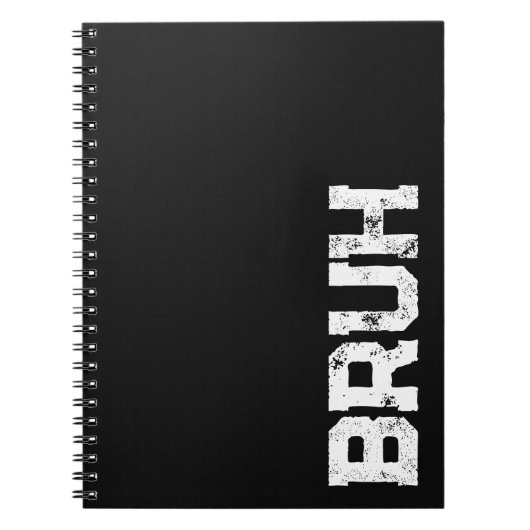 Carnet Bruh (Devant)