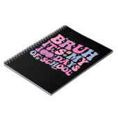 Carnet Bruh C'est mon 100 jours de l'école de papillon Di (Côté gauche)