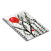 Carnet Bruit de forêt de fantaisie de Zendoodle de ballon (Côté Droit)