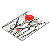 Carnet Bruit de forêt de fantaisie de Zendoodle de ballon (Côté gauche)