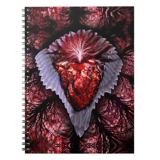 Carnet Brûler le coeur (Devant)