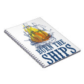 Carnet Brûler les navires, Pour King et Country fan art (Côté Droit)