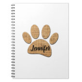 Carnet Brûlure à mât de chien (Devant)