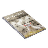 Carnet Brûlure d'agneau de bébé à mouton rustique (Côté Droit)
