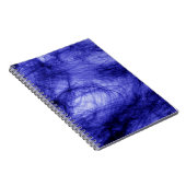 Carnet Brume bleue d'art d'abstraction (Côté Droit)