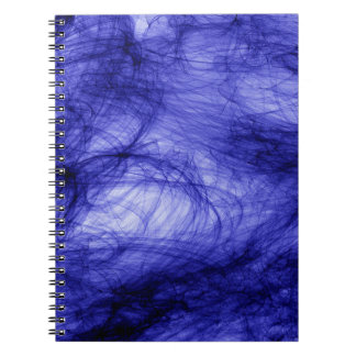 Carnet Brume bleue d'art d'abstraction