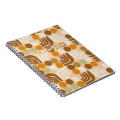 Carnet Brun clair bohème (Côté Droit)