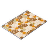 Carnet Brun clair bohème (Côté gauche)