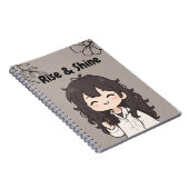 Carnet Brun Rise & Shine (Côté Droit)