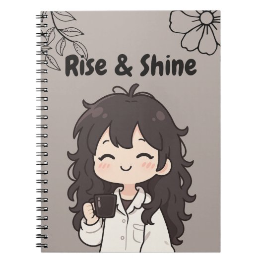 Carnet Brun Rise & Shine (Devant)