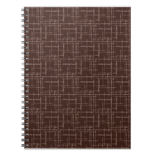 Carnet Brun texturé.