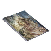 Carnet Brünnhilde et le bûcher funéraire de Siegfried (Côté Droit)