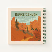 Carnet Bryce Canyon National Park Formations rocheuses (Dos)