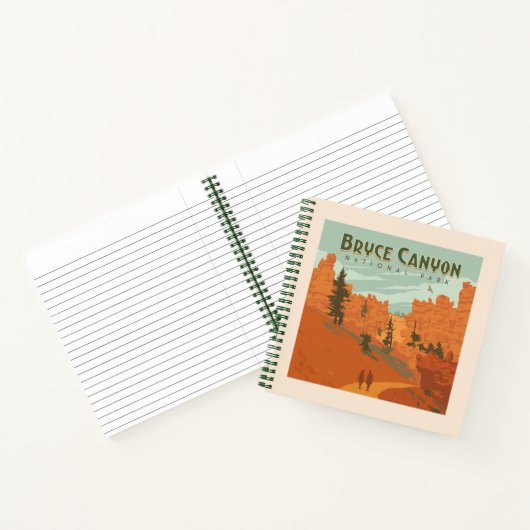 Carnet Bryce Canyon National Park Formations rocheuses (Intérieur)