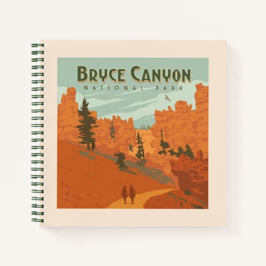 Carnet Bryce Canyon National Park Formations rocheuses (Devant)