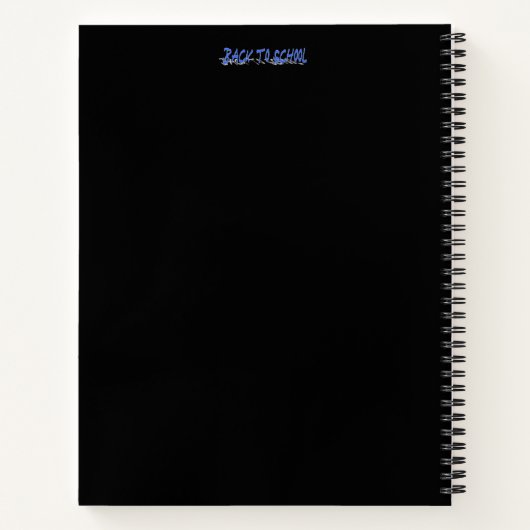 Carnet BTS bleu foncé (Dos)