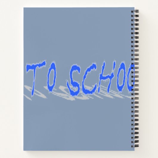 Carnet BTS bleu foncé (Dos)