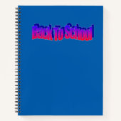 Carnet BTS-Rouge-Bleu (Devant)