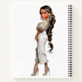 Carnet Bubble Ponytail Spiral Notebook (Dos)