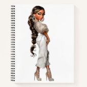 Carnet Bubble Ponytail Spiral Notebook (Devant)