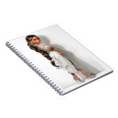 Carnet Bubble Ponytail Spiral Photo Notebook (Côté Droit)