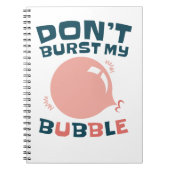 Carnet Bubblegum Bubbble ne me fait pas exploser (Devant)