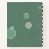 Carnet Bubbles Vertes Vous Avez Ça ! Encouragement (Dos)