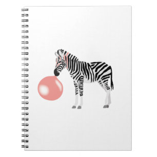 Carnet Buble Gum Zebra Blowbble