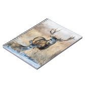 Carnet Buck Couple | Cerf mulet (Côté gauche)