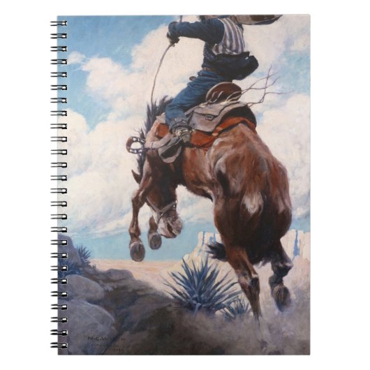 Carnet Buckings par Newell Convers Wyeth (Devant)