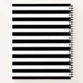 Carnet Buddha Hawaii Black White Stripes Breathe (Dos)
